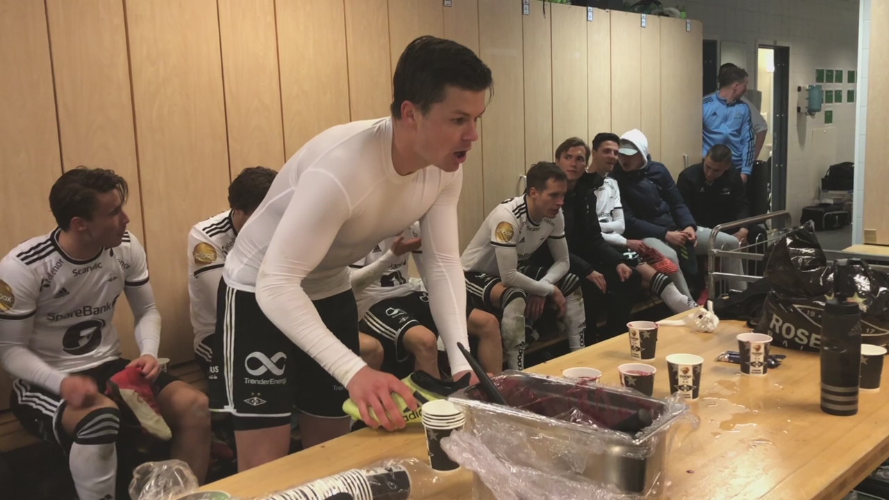 Slik jubles det etter 4–0 over Molde